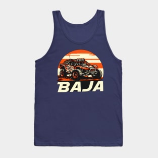 Baja Race Car Tank Top